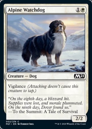 Alpine Watchdog [Core Set 2021] | Exor Games Bridgewater