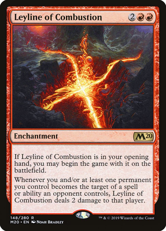 Leyline of Combustion [Core Set 2020] | Exor Games Bridgewater