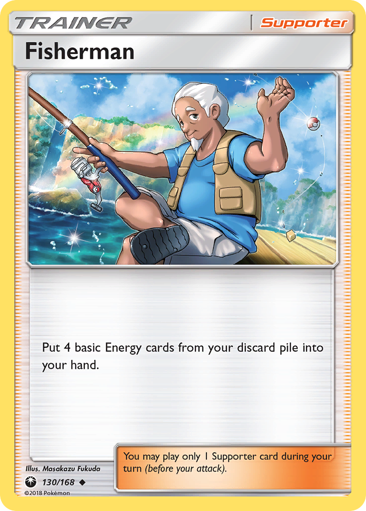 Fisherman (130/168) [Sun & Moon: Celestial Storm] | Exor Games Bridgewater