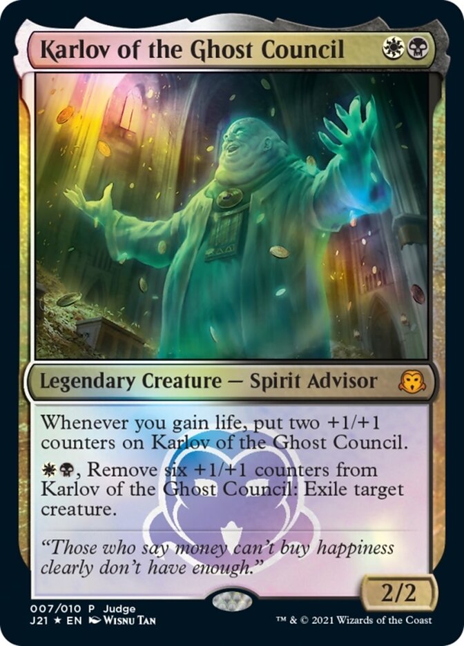 Karlov of the Ghost Council [Judge Gift Cards 2021] | Exor Games Bridgewater