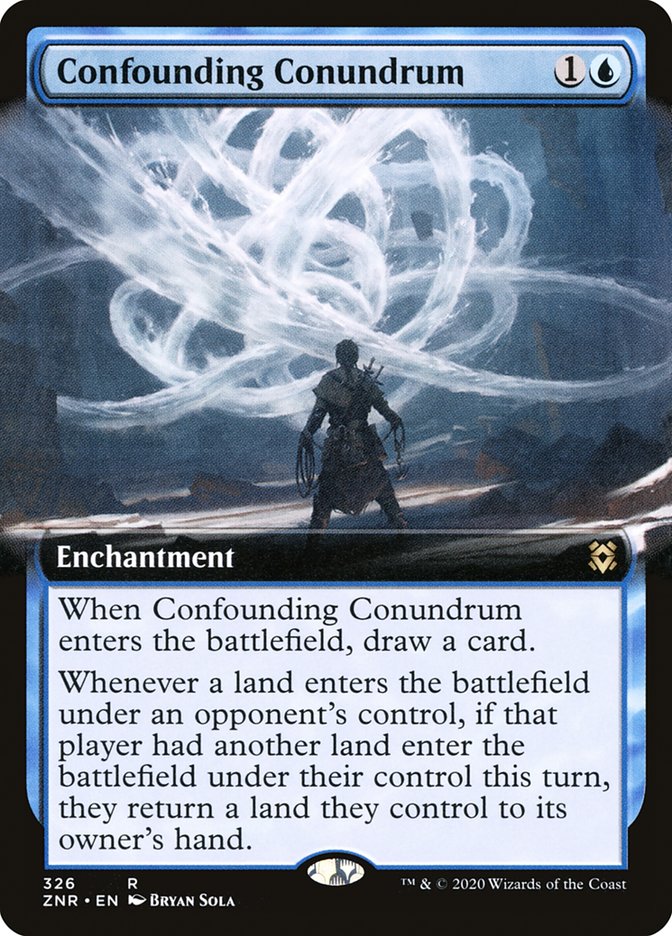 Confounding Conundrum (Extended Art) [Zendikar Rising] | Exor Games Bridgewater