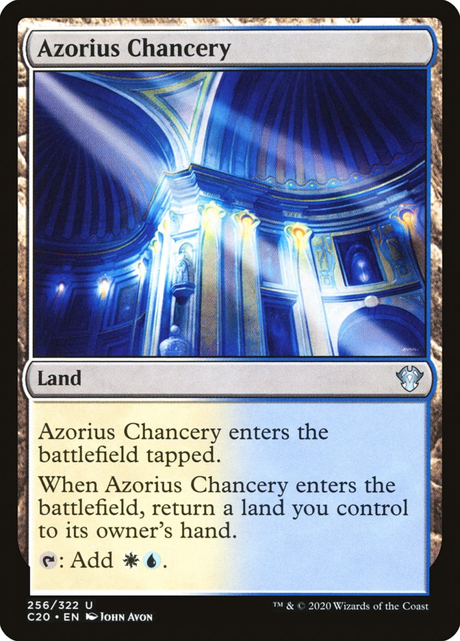 Azorius Chancery [Commander 2020] | Exor Games Bridgewater