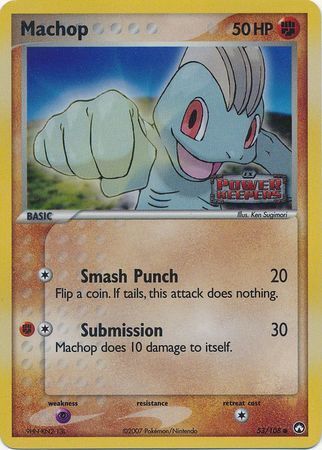 Machop (53/108) (Stamped) [EX: Power Keepers] | Exor Games Bridgewater