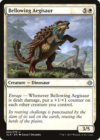 Bellowing Aegisaur [Ixalan] | Exor Games Bridgewater