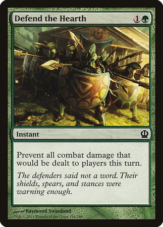 Defend the Hearth [Theros] | Exor Games Bridgewater