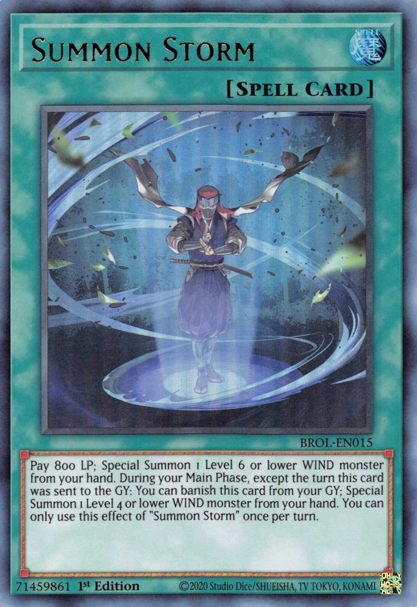 Summon Storm [BROL-EN015] Ultra Rare | Exor Games Bridgewater