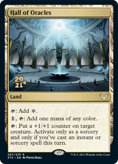 Hall of Oracles [Strixhaven: School of Mages Prerelease Promos] | Exor Games Bridgewater