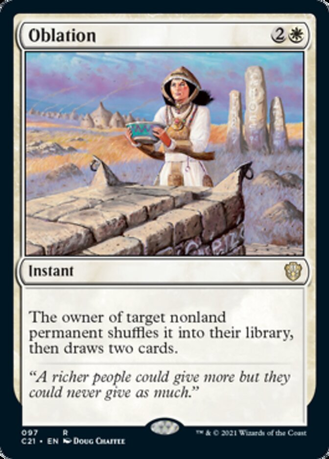 Oblation [Commander 2021] | Exor Games Bridgewater