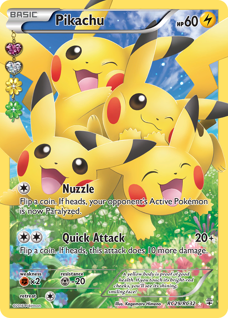 Pikachu (RC29/RC32) [XY: Generations] | Exor Games Bridgewater