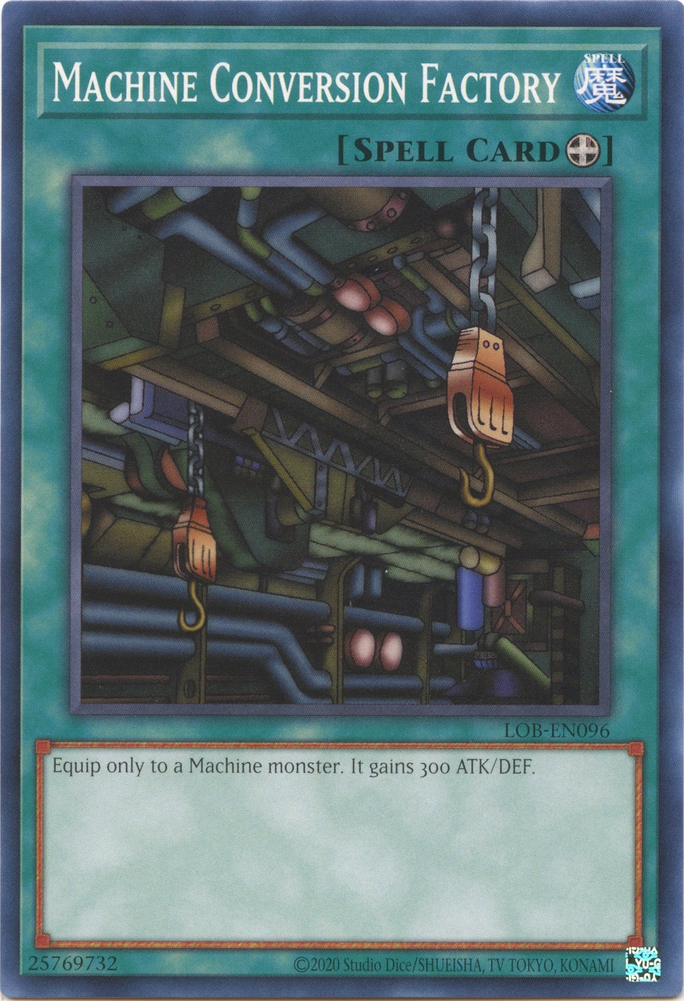 Machine Conversion Factory (25th Anniversary) [LOB-EN096] Common | Exor Games Bridgewater