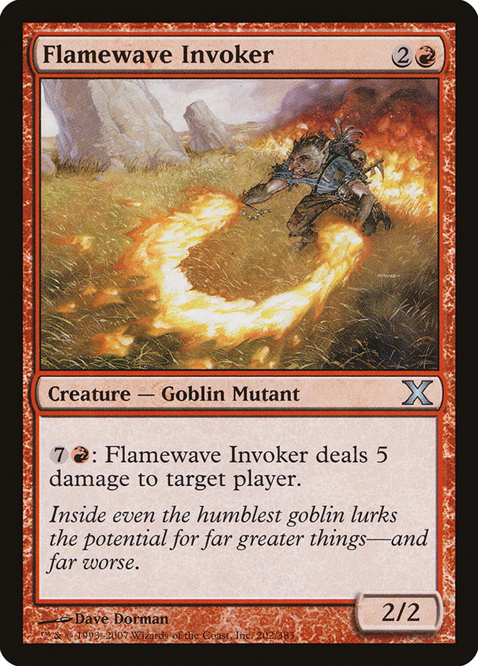 Flamewave Invoker [Tenth Edition] | Exor Games Bridgewater