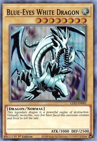 Blue-Eyes White Dragon (Purple) [LDS2-EN001] Ultra Rare | Exor Games Bridgewater