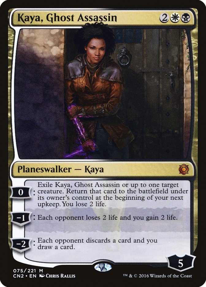 Kaya, Ghost Assassin (075/221) [Conspiracy: Take the Crown] | Exor Games Bridgewater