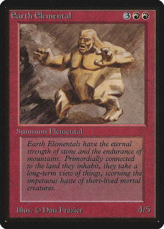 Earth Elemental [Limited Edition Beta] | Exor Games Bridgewater