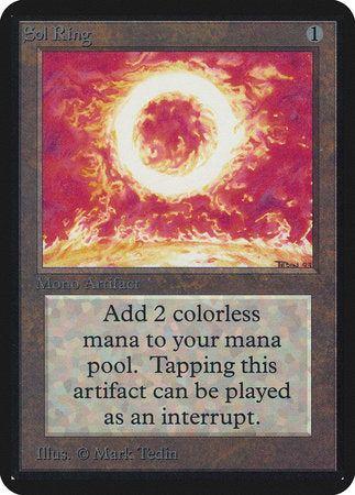 Sol Ring [Limited Edition Alpha] | Exor Games Bridgewater