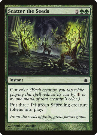Scatter the Seeds [Ravnica: City of Guilds] | Exor Games Bridgewater