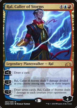 Ral, Caller of Storms [Guilds of Ravnica] | Exor Games Bridgewater