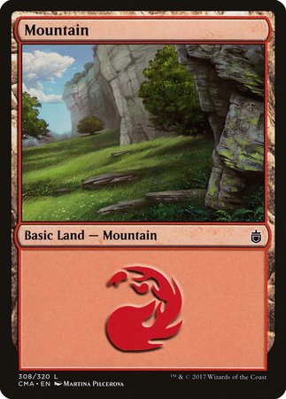 Mountain (308) [Commander Anthology] | Exor Games Bridgewater