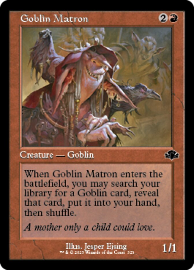 Goblin Matron (Retro) [Dominaria Remastered] | Exor Games Bridgewater
