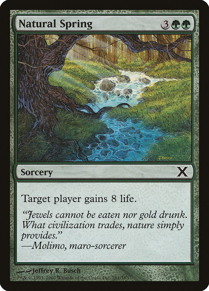 Natural Spring [Tenth Edition] | Exor Games Bridgewater