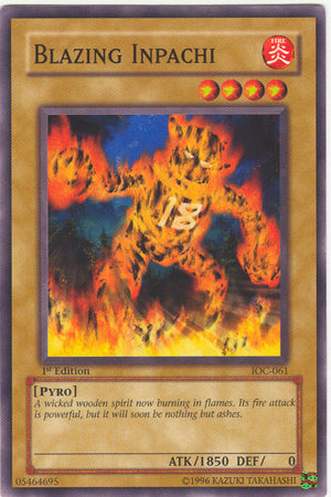 Blazing Inpachi [IOC-061] Common | Exor Games Bridgewater