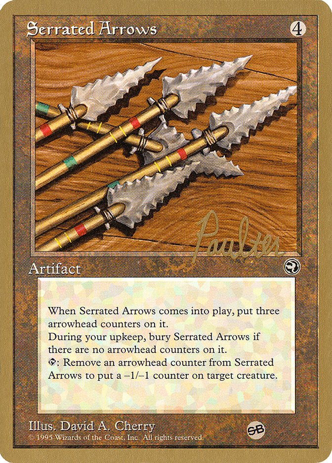 Serrated Arrows (Preston Poulter) (SB) [Pro Tour Collector Set] | Exor Games Bridgewater