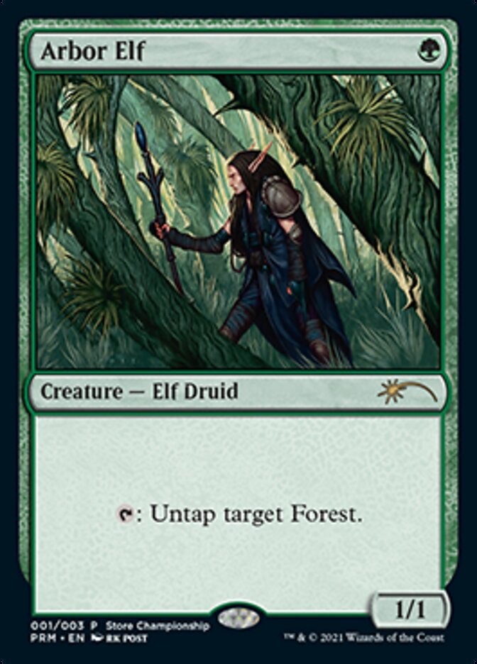 Arbor Elf [Wizards Play Network 2021] | Exor Games Bridgewater