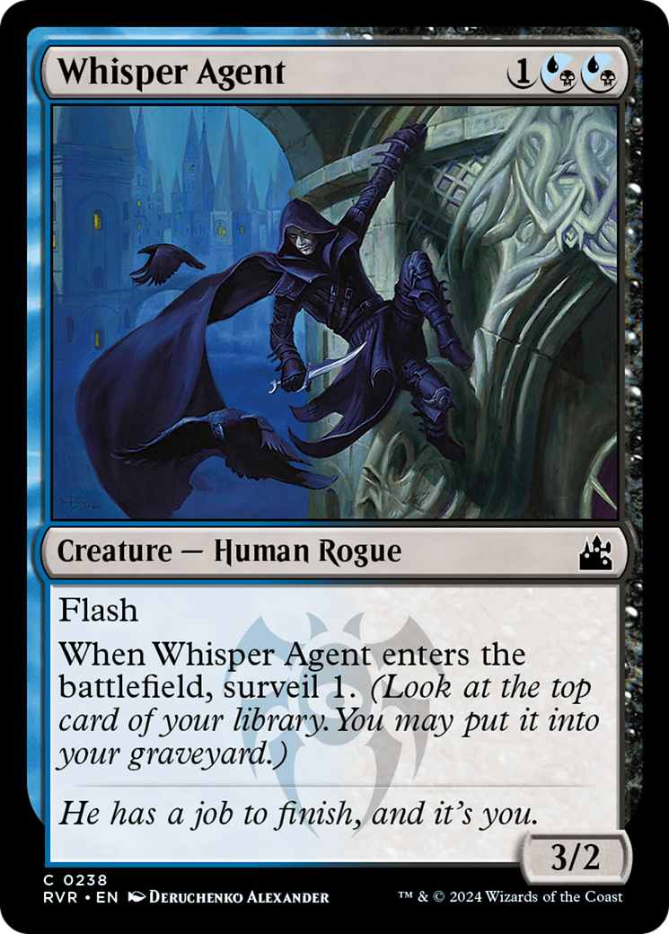 Whisper Agent [Ravnica Remastered] | Exor Games Bridgewater