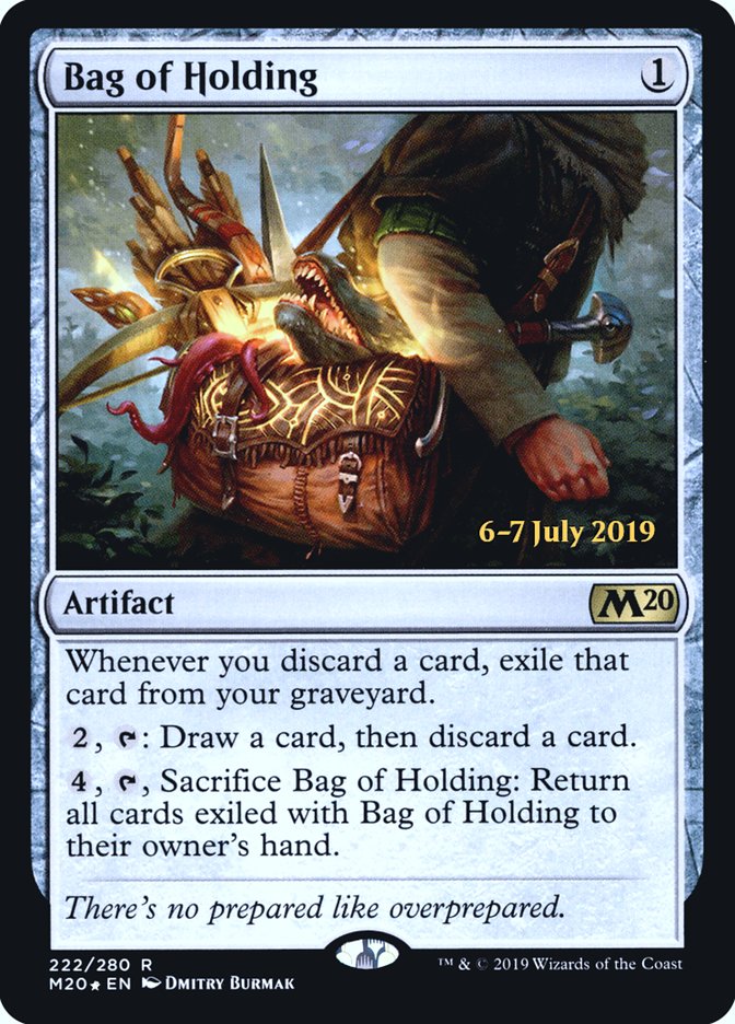 Bag of Holding  [Core Set 2020 Prerelease Promos] | Exor Games Bridgewater