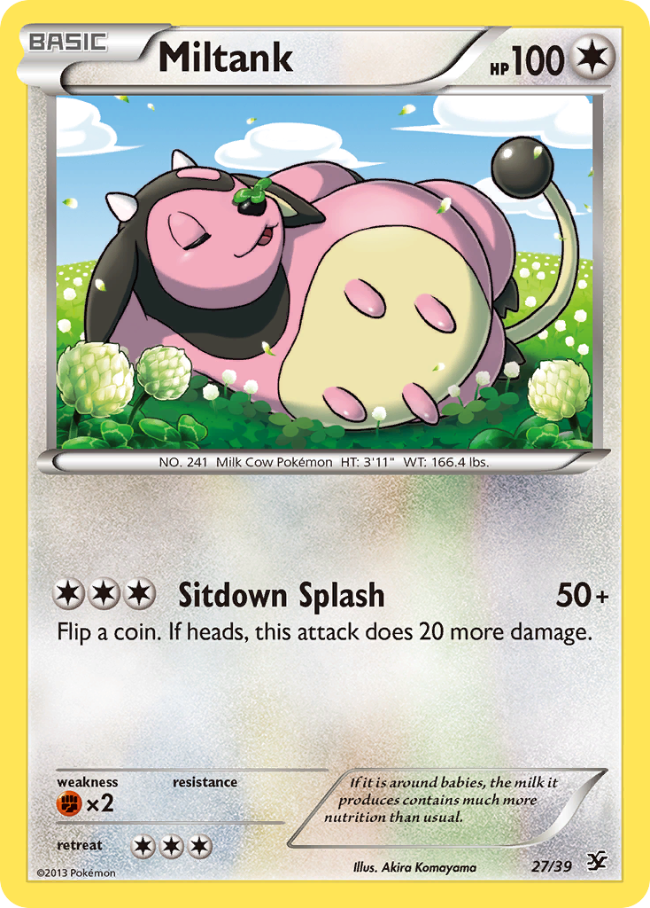 Miltank (27/39) [XY: Kalos Starter Set] | Exor Games Bridgewater