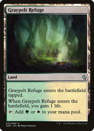 Graypelt Refuge [Duel Decks: Zendikar vs. Eldrazi] | Exor Games Bridgewater