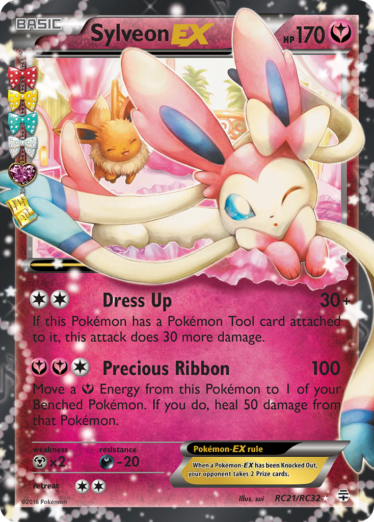 Sylveon EX (RC21/RC32) [XY: Generations] | Exor Games Bridgewater