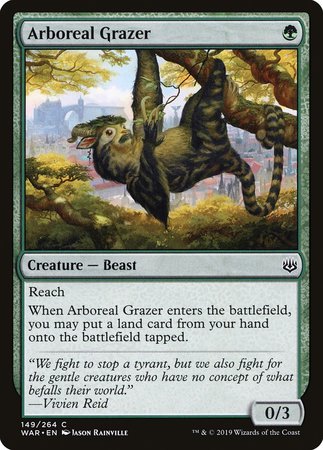 Arboreal Grazer [War of the Spark] | Exor Games Bridgewater