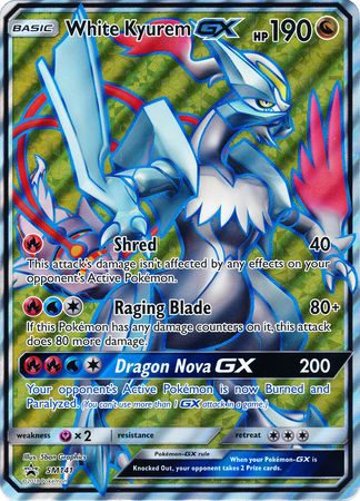 White Kyurem GX (SM141) (Jumbo Card) [Sun & Moon: Black Star Promos] | Exor Games Bridgewater