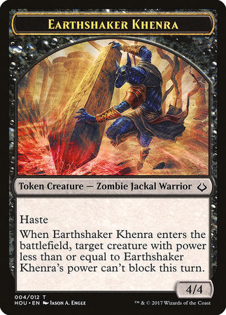 Earthshaker Khenra Token [Hour of Devastation Tokens] | Exor Games Bridgewater