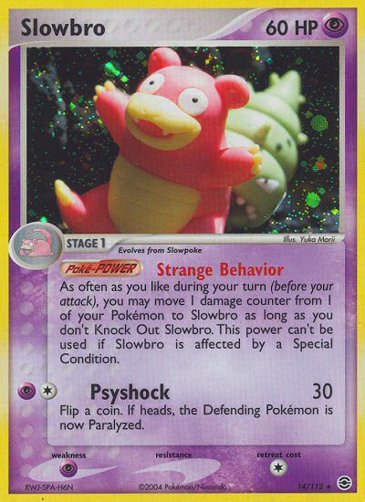 Slowbro (14/112) [EX: FireRed & LeafGreen] | Exor Games Bridgewater