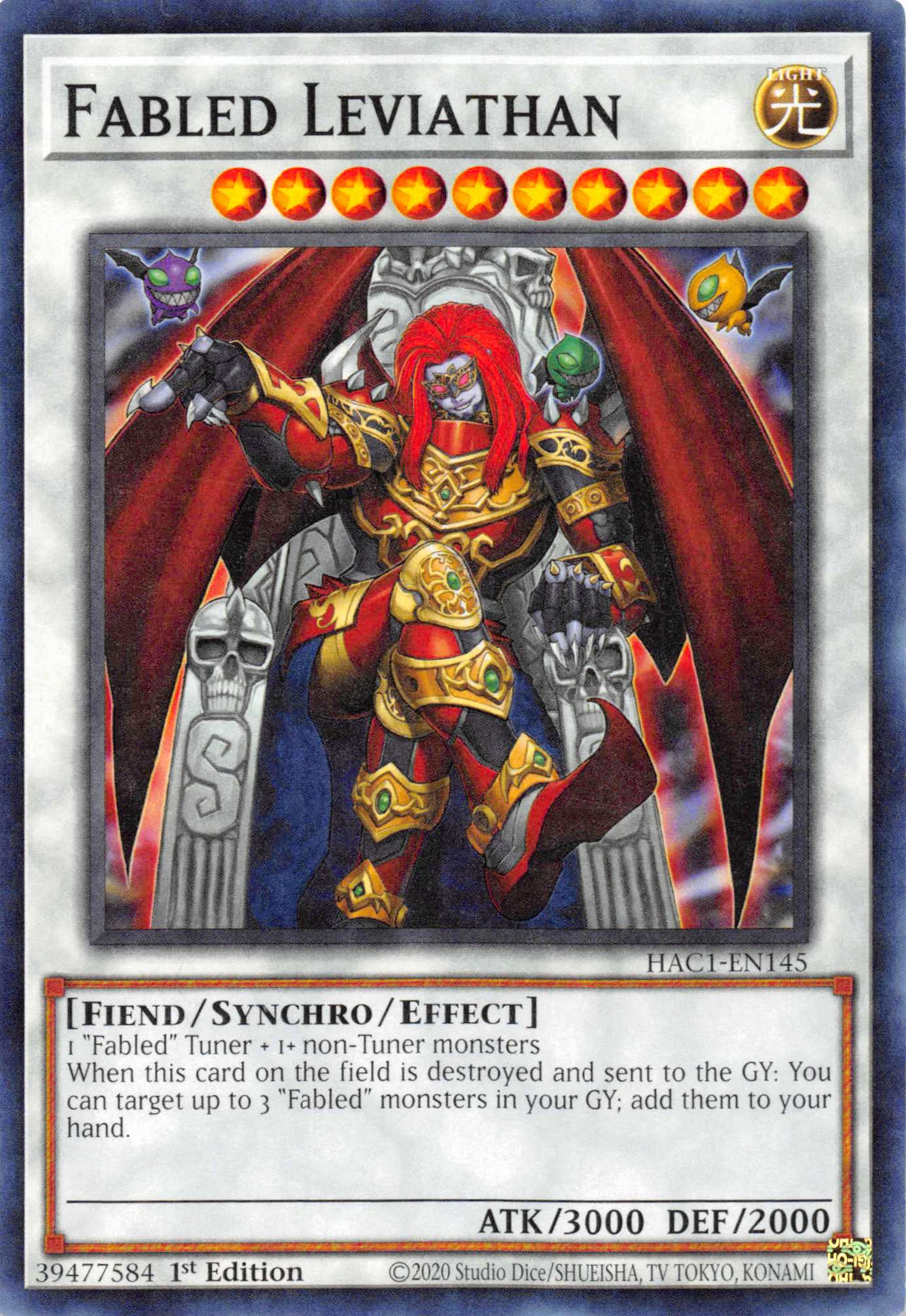 Fabled Leviathan [HAC1-EN145] Common | Exor Games Bridgewater