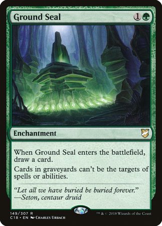 Ground Seal [Commander 2018] | Exor Games Bridgewater