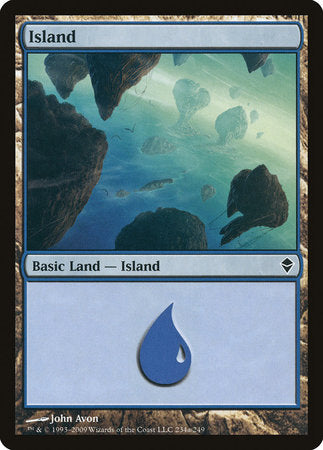 Island (234a) [Zendikar] | Exor Games Bridgewater