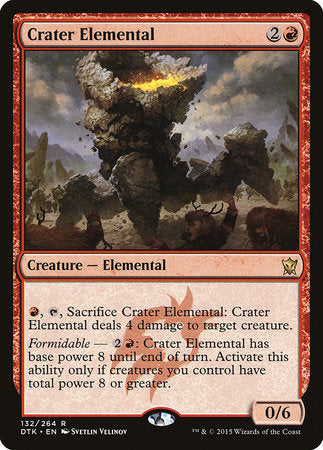 Crater Elemental [Dragons of Tarkir] | Exor Games Bridgewater