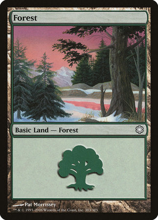 Forest (383) [Coldsnap Theme Decks] | Exor Games Bridgewater