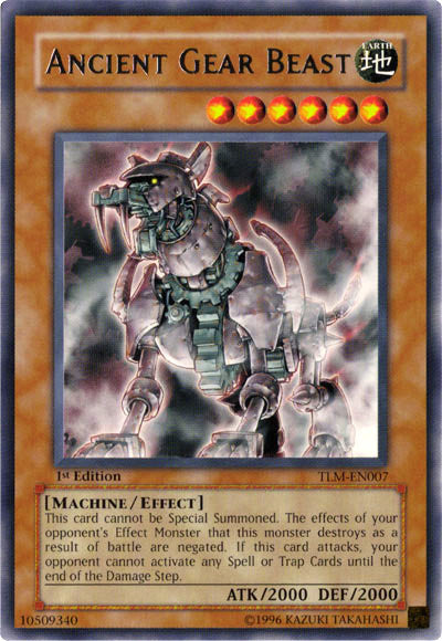 Ancient Gear Beast [TLM-EN007] Rare | Exor Games Bridgewater