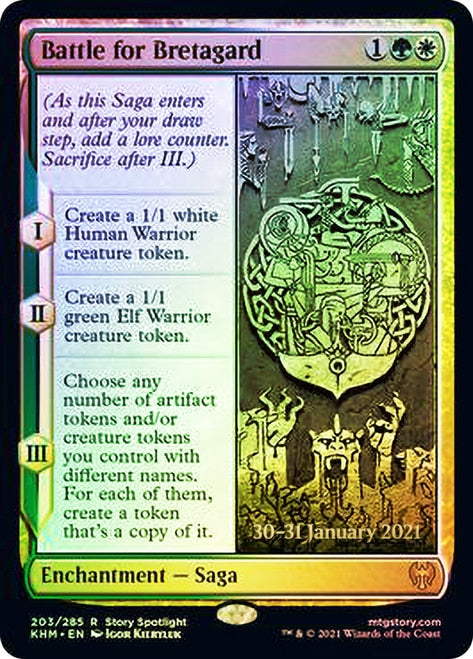Battle for Bretagard [Kaldheim Prerelease Promos] | Exor Games Bridgewater