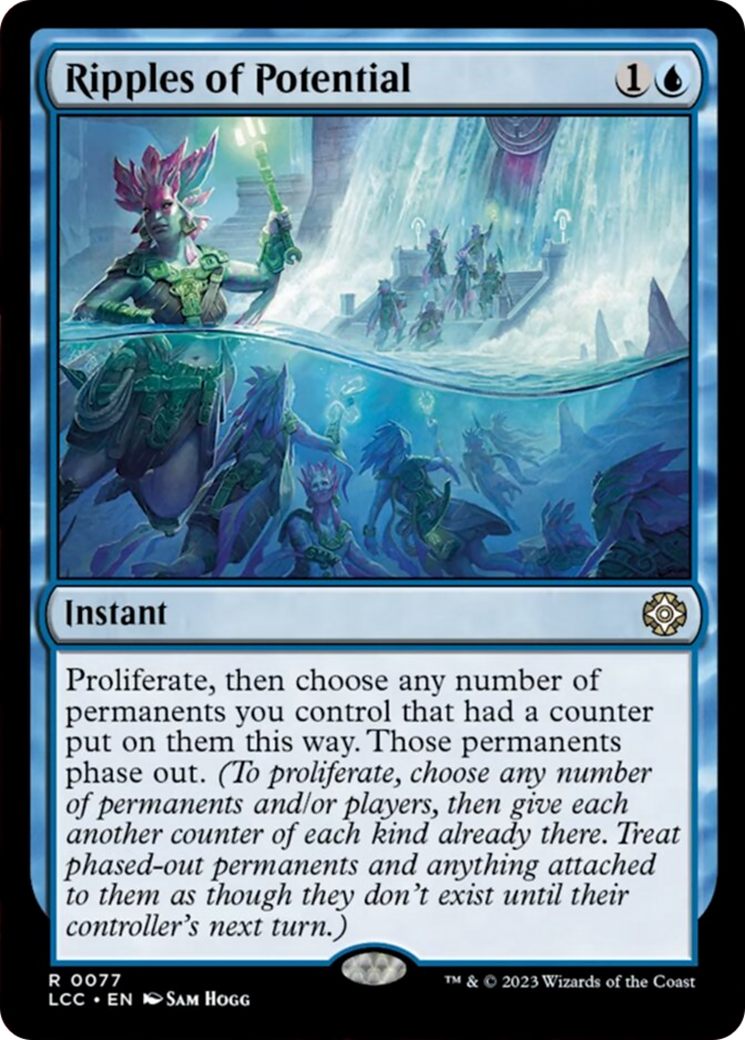 Ripples of Potential [The Lost Caverns of Ixalan Commander] | Exor Games Bridgewater