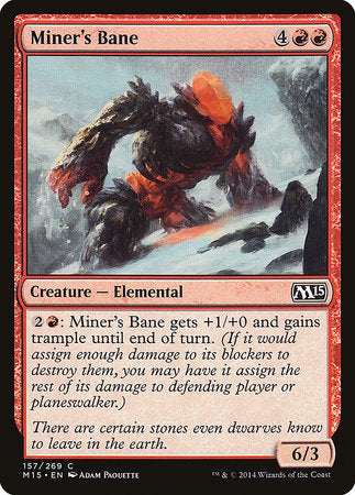 Miner's Bane [Magic 2015] | Exor Games Bridgewater