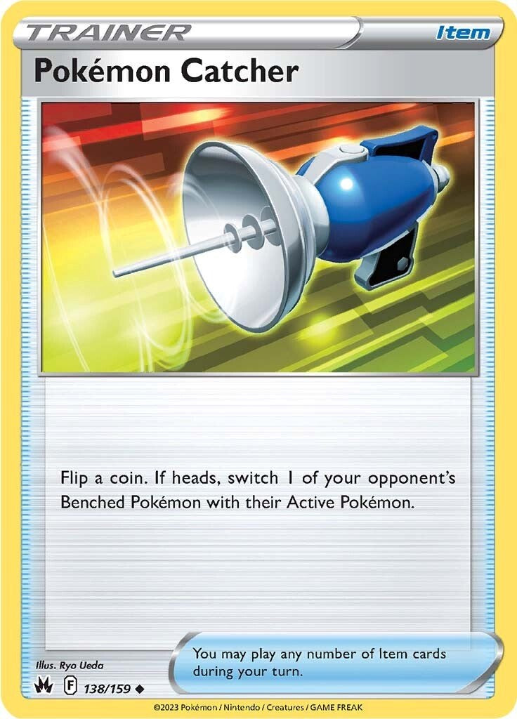 Pokemon Catcher (138/159) [Sword & Shield: Crown Zenith] | Exor Games Bridgewater
