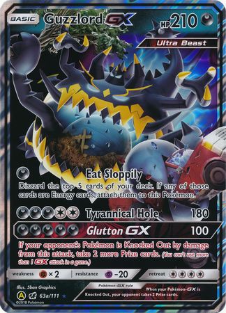 Guzzlord GX (63a/111) (Jumbo Card) [Sun & Moon: Crimson Invasion] | Exor Games Bridgewater