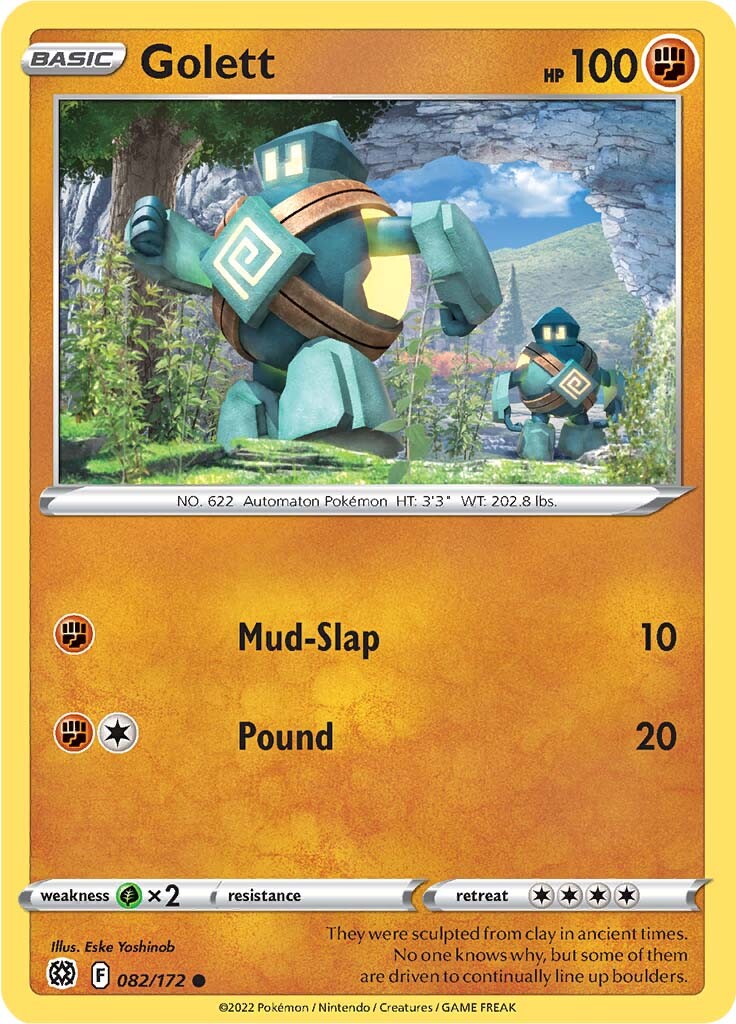 Golett (082/172) [Sword & Shield: Brilliant Stars] | Exor Games Bridgewater