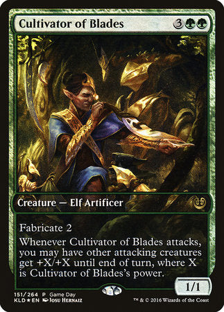 Cultivator of Blades [Kaladesh Promos] | Exor Games Bridgewater