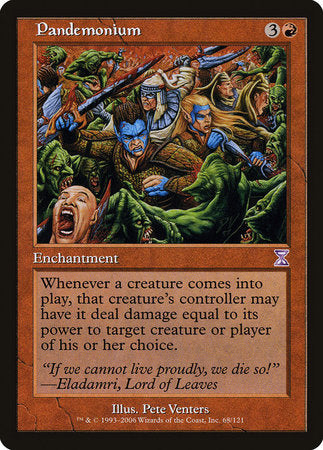 Pandemonium [Time Spiral Timeshifted] | Exor Games Bridgewater